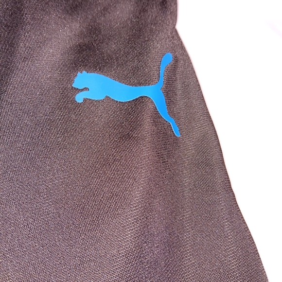 Puma mens way 1 DE-91074 SIZE LARGE BLACK/BLUE GREAT CONDITION - Picture 2 of 7